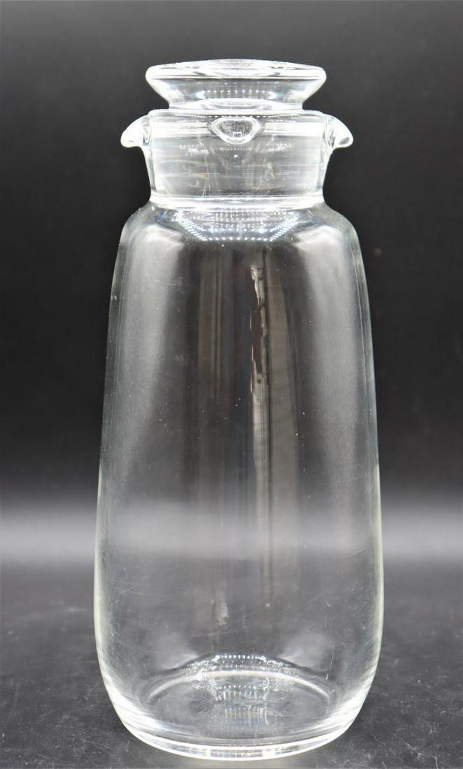Signed Steuben Crystal Cocktail Shaker (1 of 7)