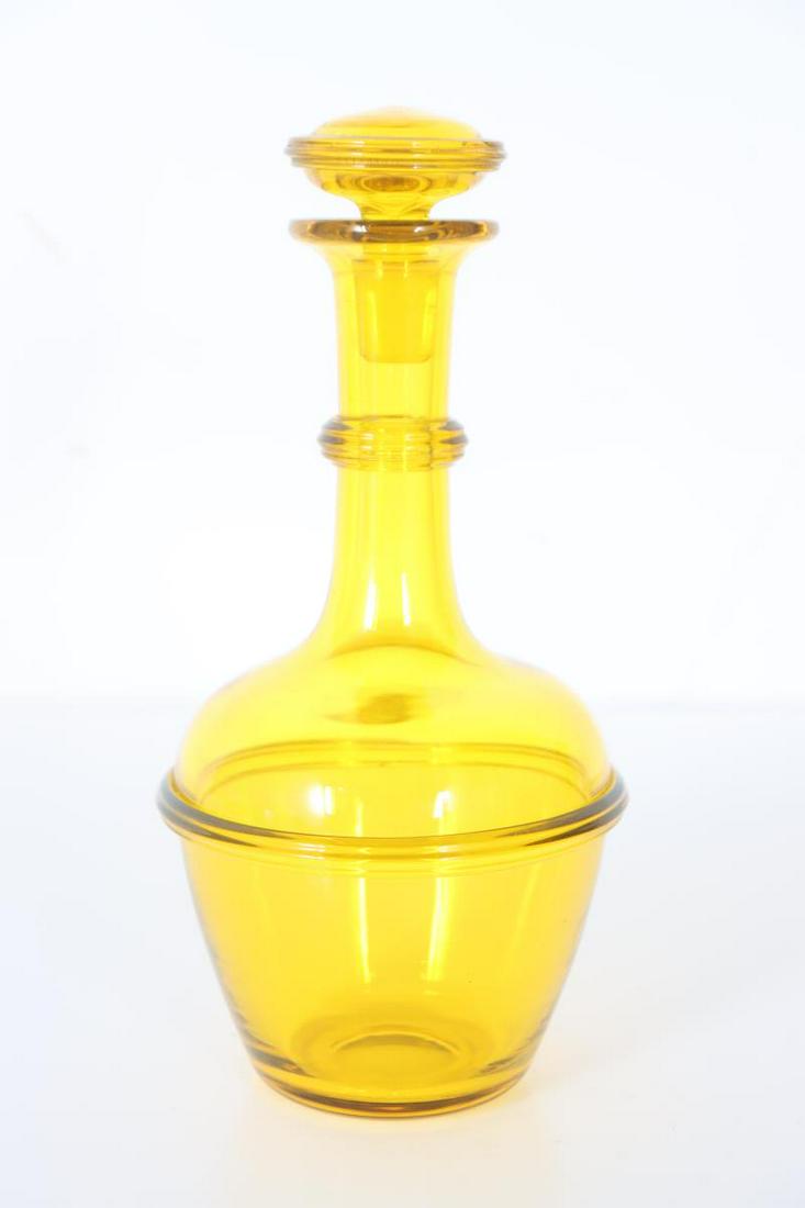 Steuben Bristol Yellow Decanter (1 of 6)