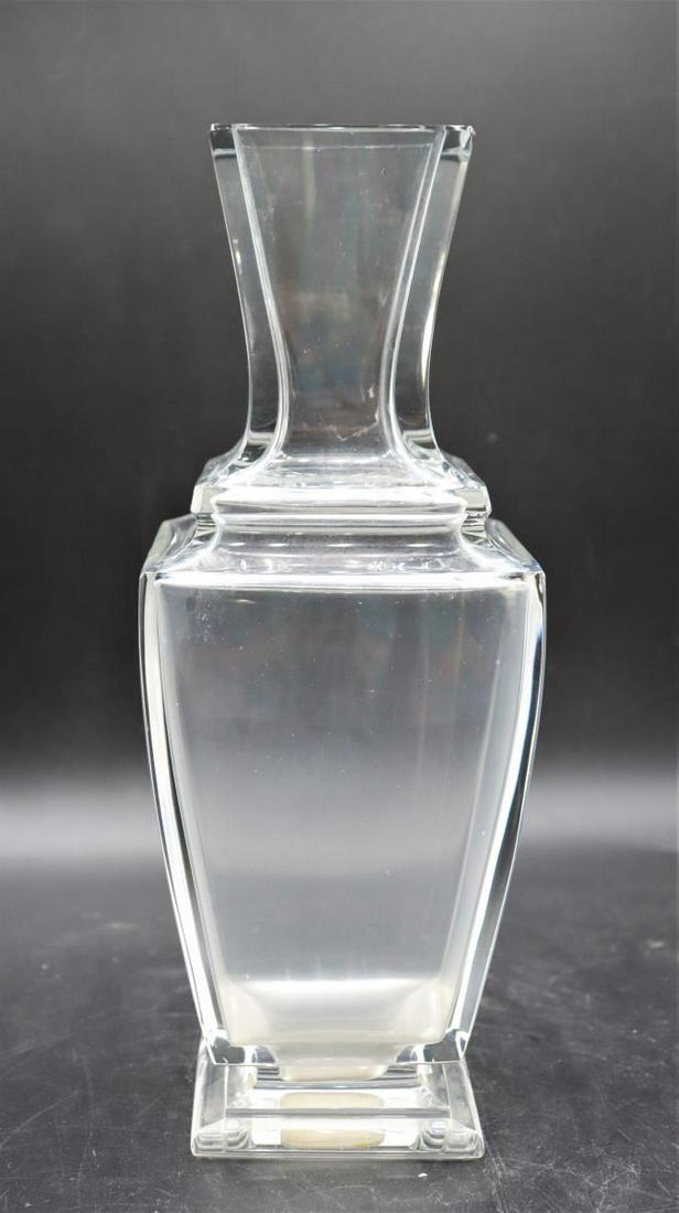 Large Signed Baccarat Crystal Vase (1 of 9)
