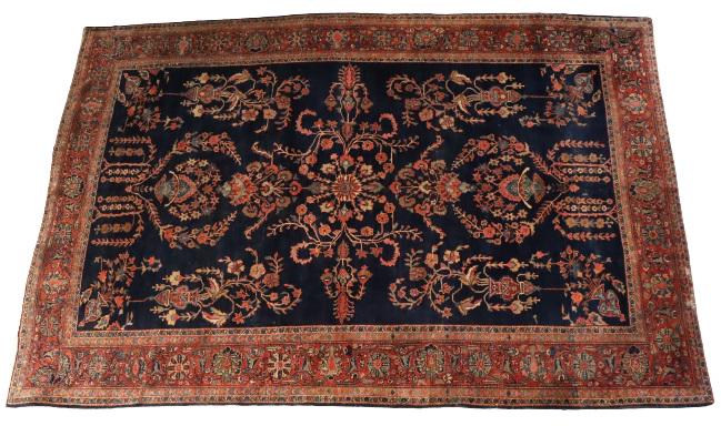 Large Hand Made Persian Sarouk Rug (1 of 6)