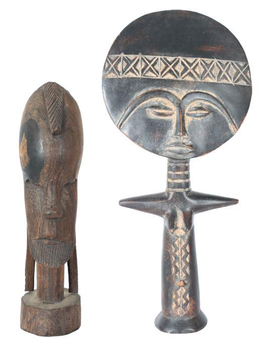 (2) African Figural Carvings (1 of 19)