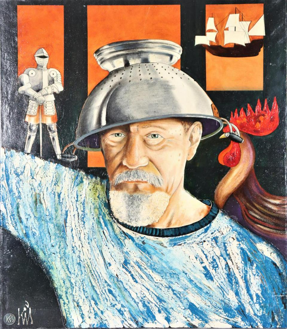 Carlos Kis (1932-2010) Uruguayan, Oil/Canvas (1 of 6)