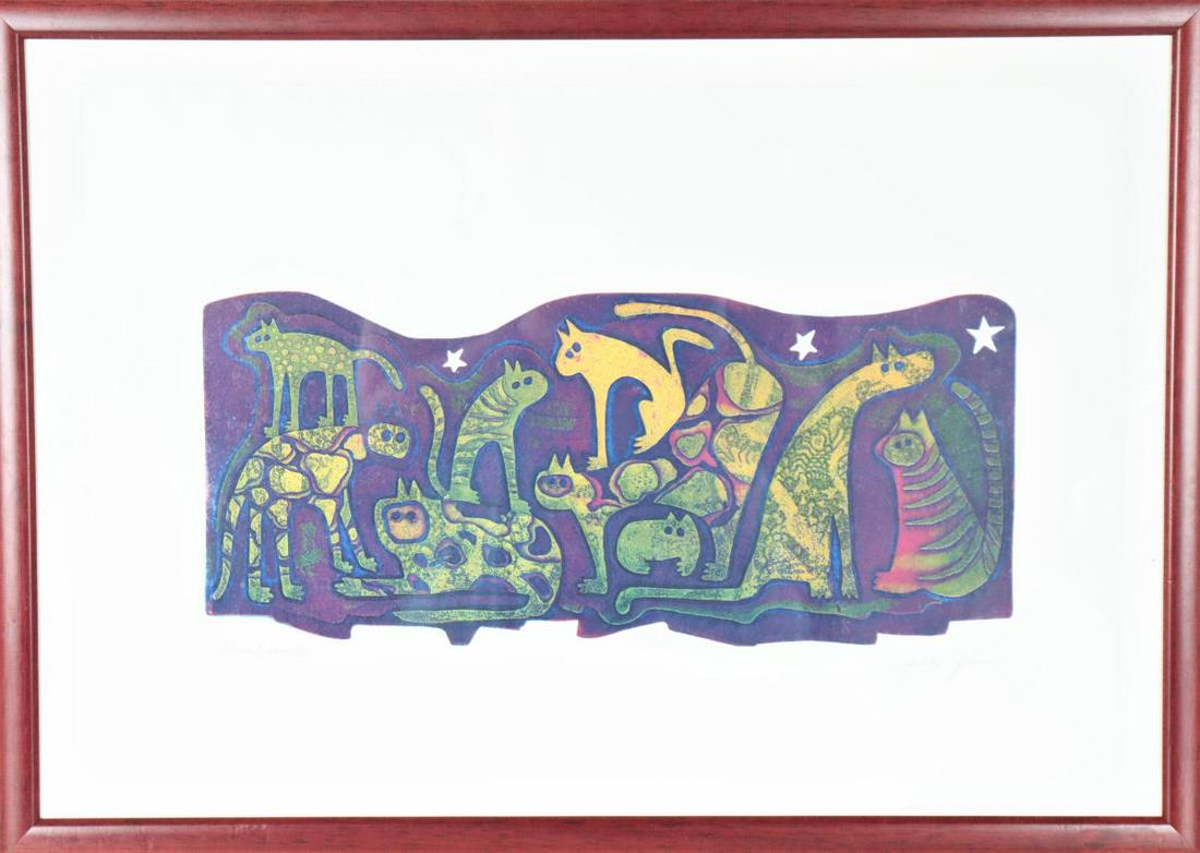 Julita Jones (mid 20th c) American, Etching (1 of 7)