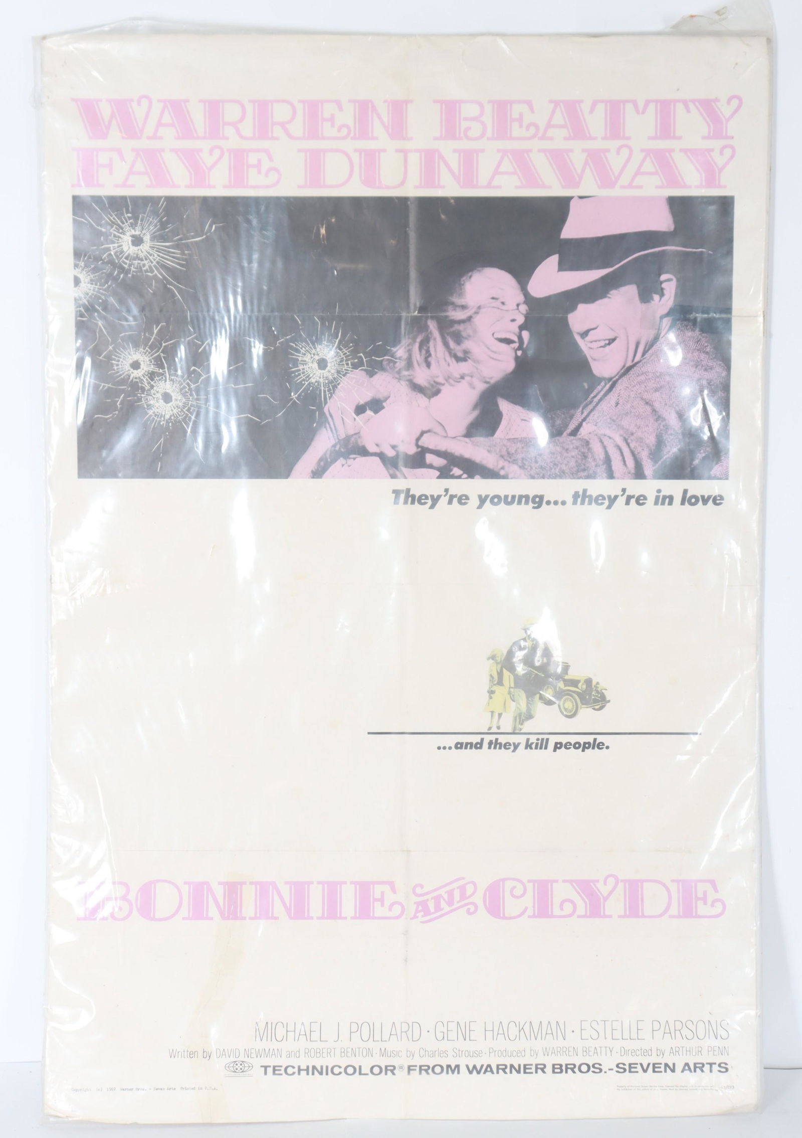 Bonnie & Clyde Movie Poster (1 of 6)