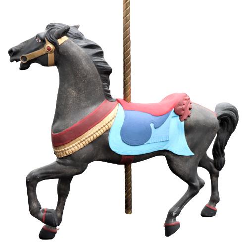 Reproduction Hand Painted Carousel Horse (1 of 8)