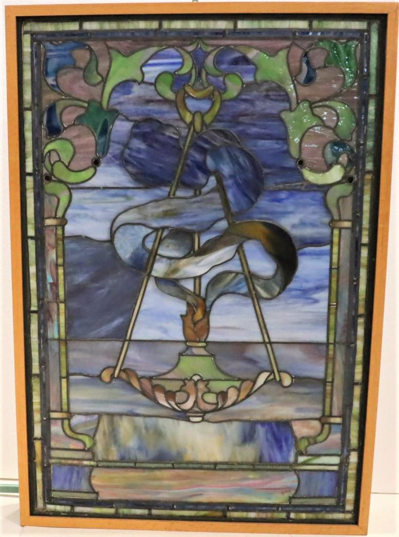 Antique Stained Glass Window (1 of 4)