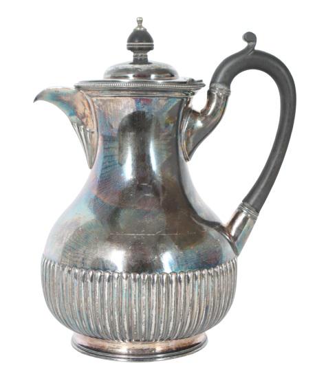 Antique Sheffield Silver-Plate Tea Pot (1 of 10)