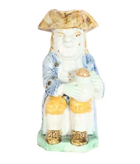 Antique Toby Jug, "Ralph Wood" Admiral Howe (1 of 7)