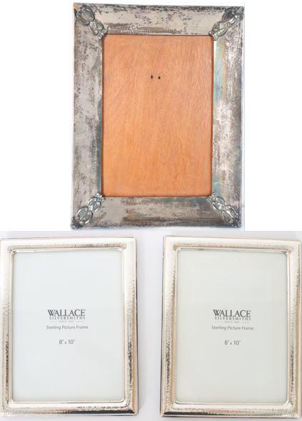 (3) Sterling Silver Picture Frames (1 of 7)