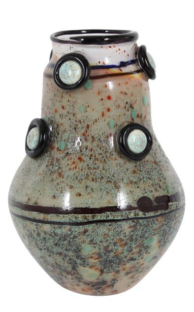 Tony Jojola (B1958) Native American, Glass Vessel (1 of 5)