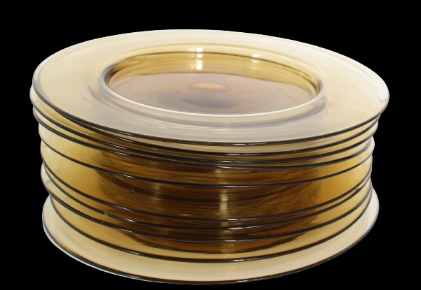 Set of (10) Steuben Glass Plates (1 of 5)