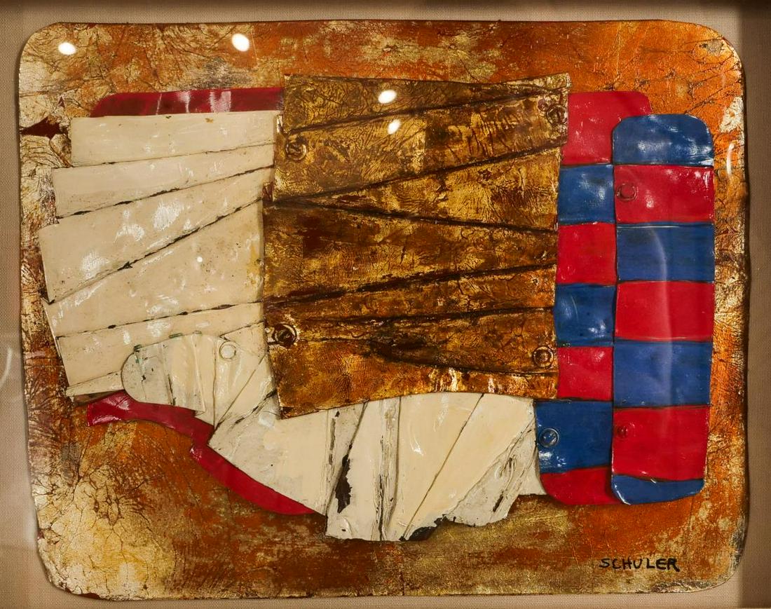 Melvin Schuler (1924-2012) American, MM/Copper (1 of 4)