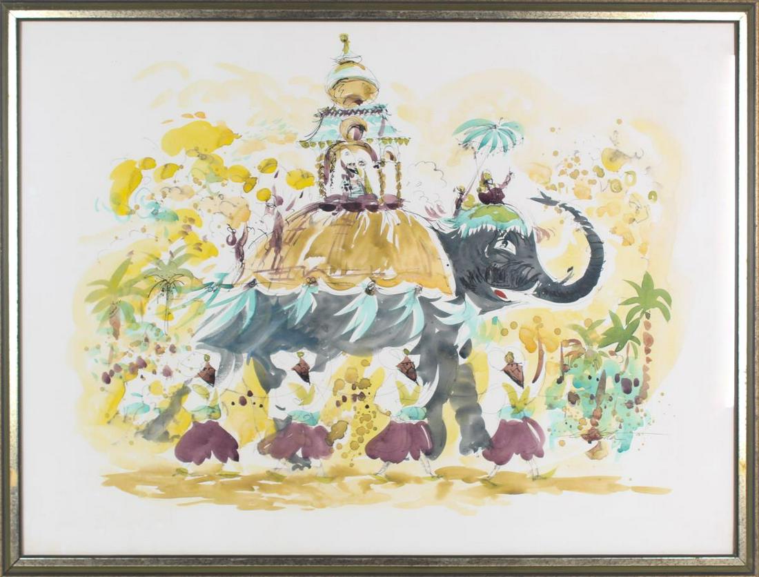 Kenneth George "Ken" Potter (1926-2011) Amer, W/C (1 of 4)