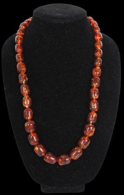 Vintage Amber Bead Necklace (1 of 3)