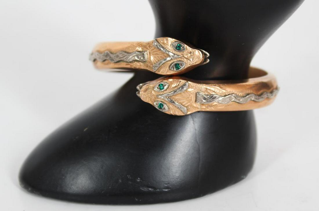 14k Gold Chinese Dragon Bracelet (1 of 7)