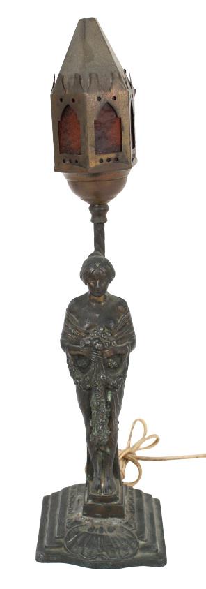 Bergmann Style Viennese Figure Lamp (1 of 9)