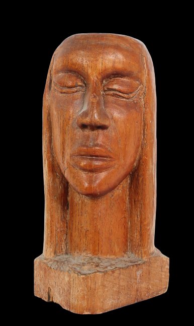 Attrib. to Marion M Perkins Wood Carved Sculpture (1 of 6)