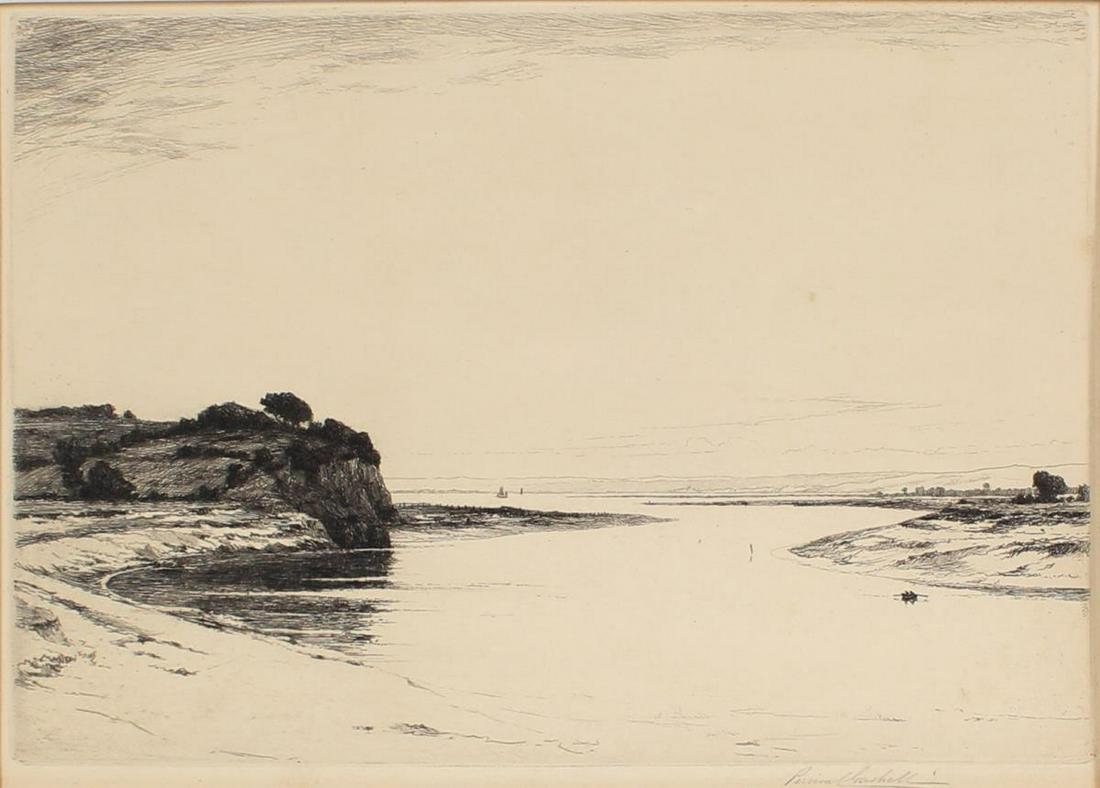 George Percival Gaskell (1868 - 1934) Engraving (1 of 5)