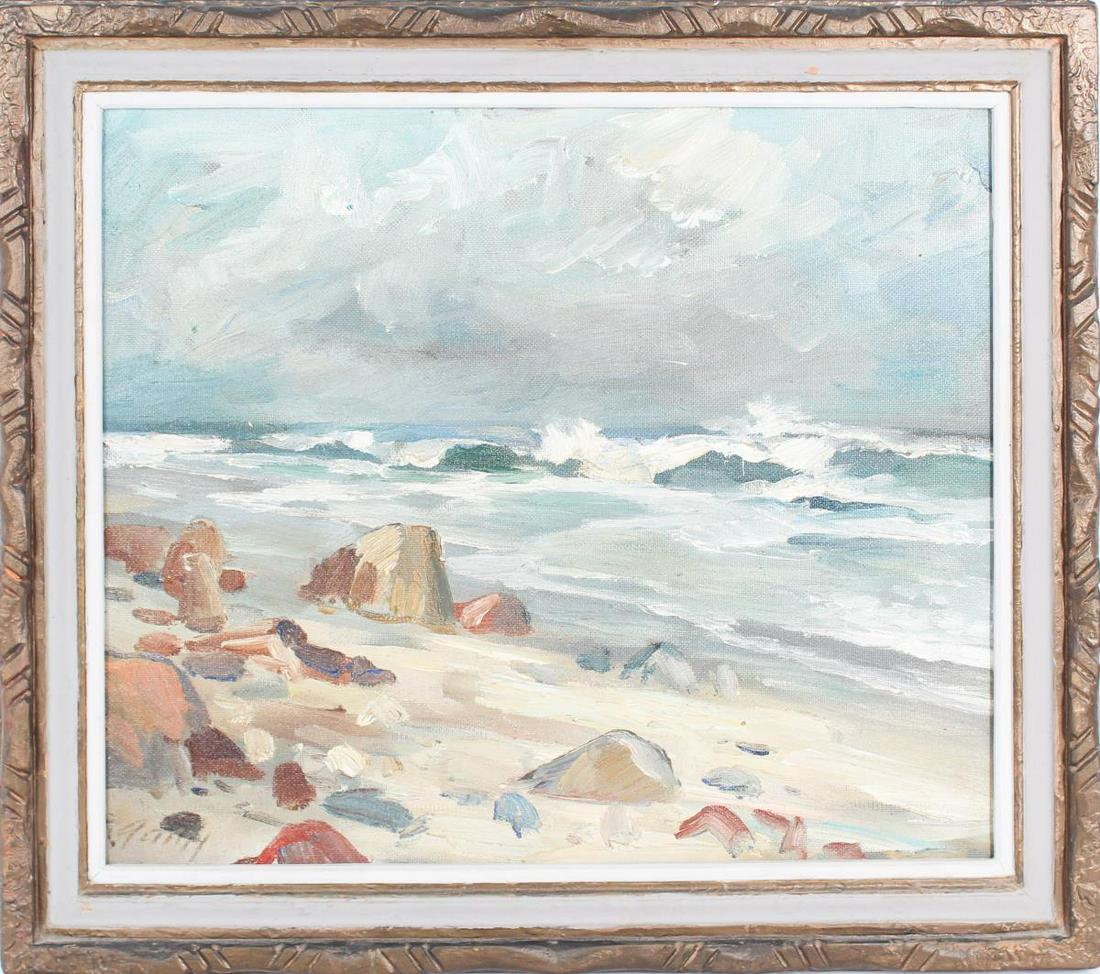 Janis Gailis (1903-1975) American, Oil on Masonite (1 of 4)