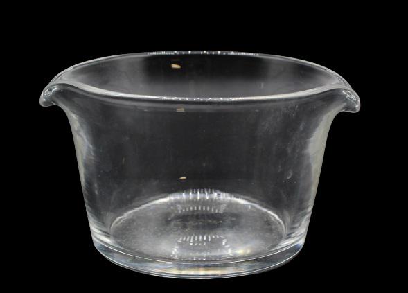 Signed Steuben Wine Rinser: Signed Steuben Wine Rinser.Measurements: 3 1/8 x 5 5/8 in.