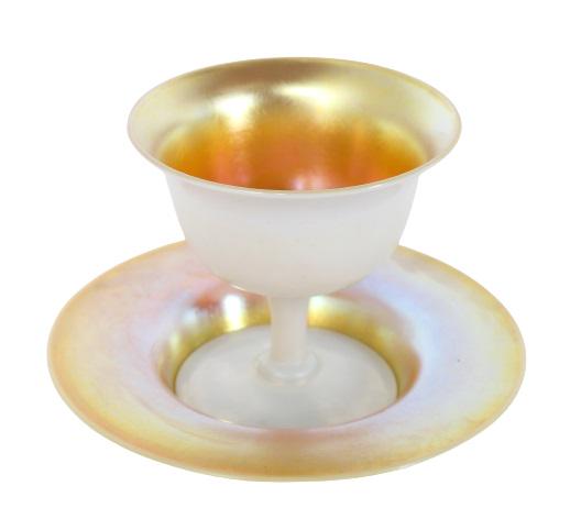 Steuben Art Glass Dessert & Underplate (1 of 13)