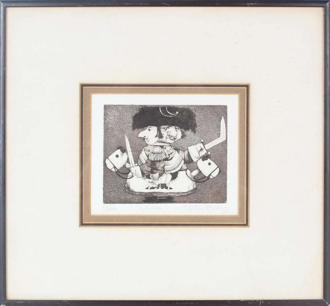 Charles Bragg (1931 - 2017) CA, Lithograph (1 of 5)