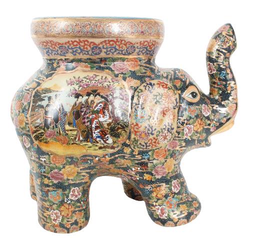 Chinese Elephant Garden Stool (1 of 7)