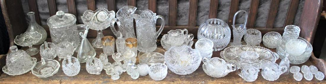 Large Collection of Cut Crystal Glassware (1 of 12)