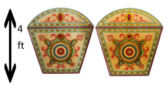 (2) Lg Original Circus Signs (1 of 18)