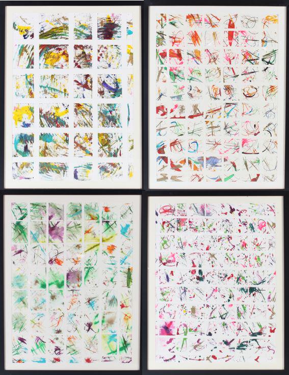 (4) Val Dwek (20th C) American W/c Mixed Media (1 of 10)