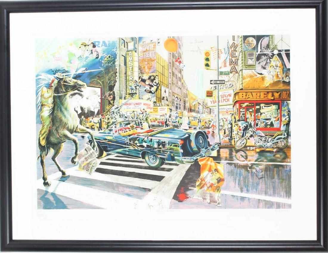 Daniel Authouart (b.1943) French, Lithograph (1 of 6)