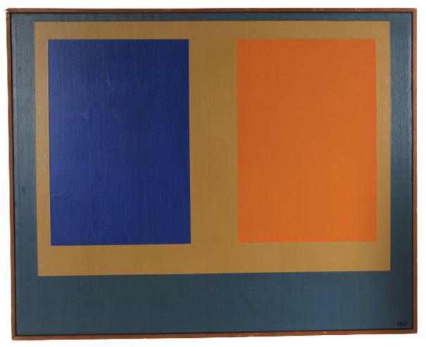 Karl Benjamin (1925-2002) American, Oil on Canvas (1 of 6)