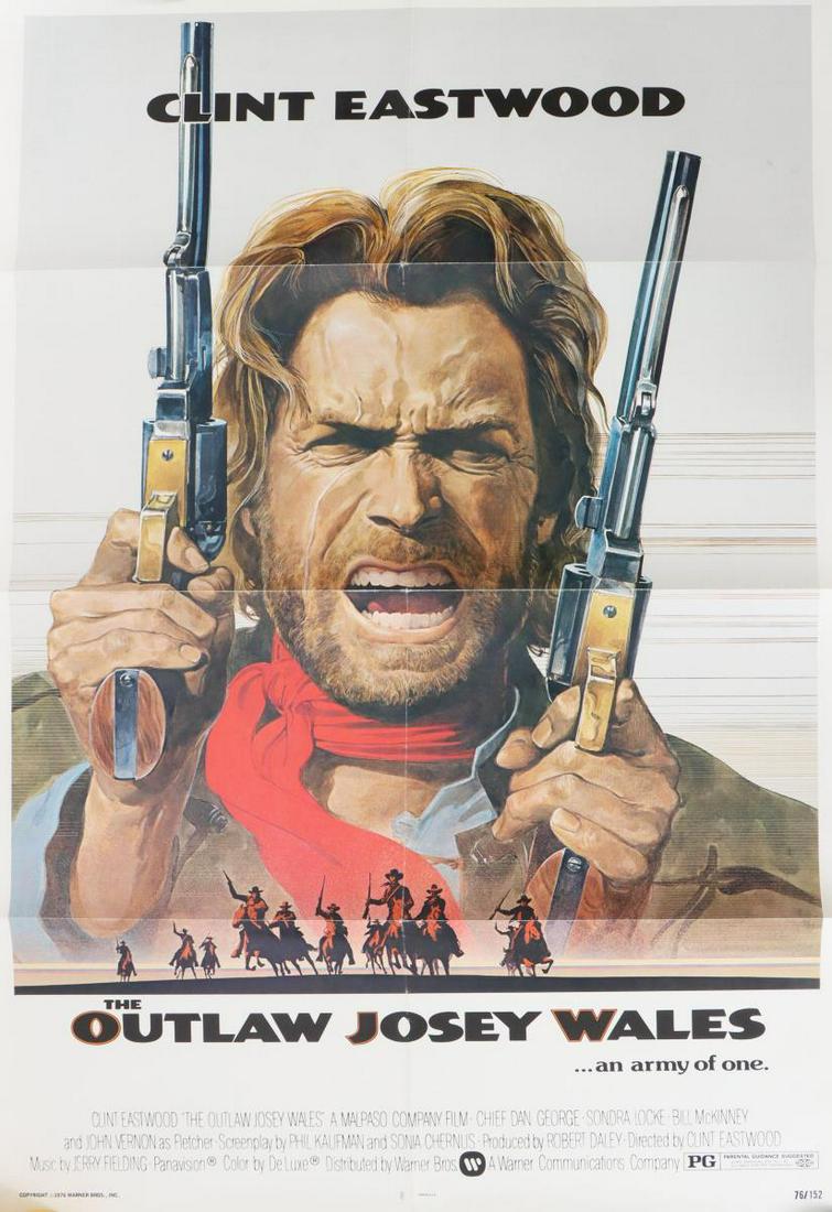 Outlaw Josey Wales Movie Poster 1976 (1 of 5)