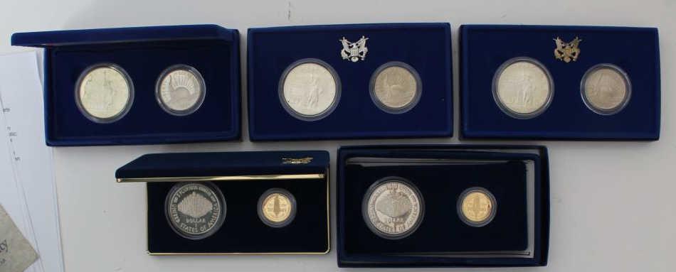 US Liberty and US Constitution Proof Sets (1 of 4)