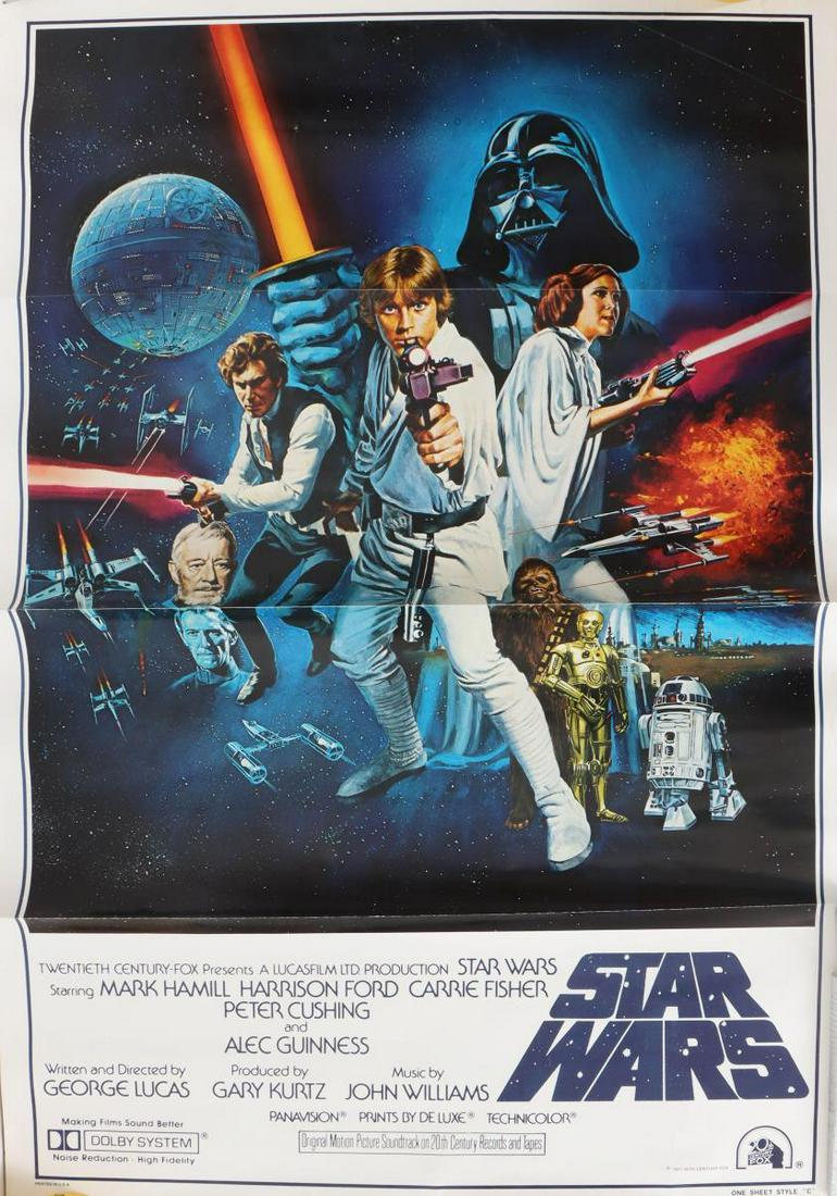 Star Wars Movie Poster 1977 Style C (1 of 7)