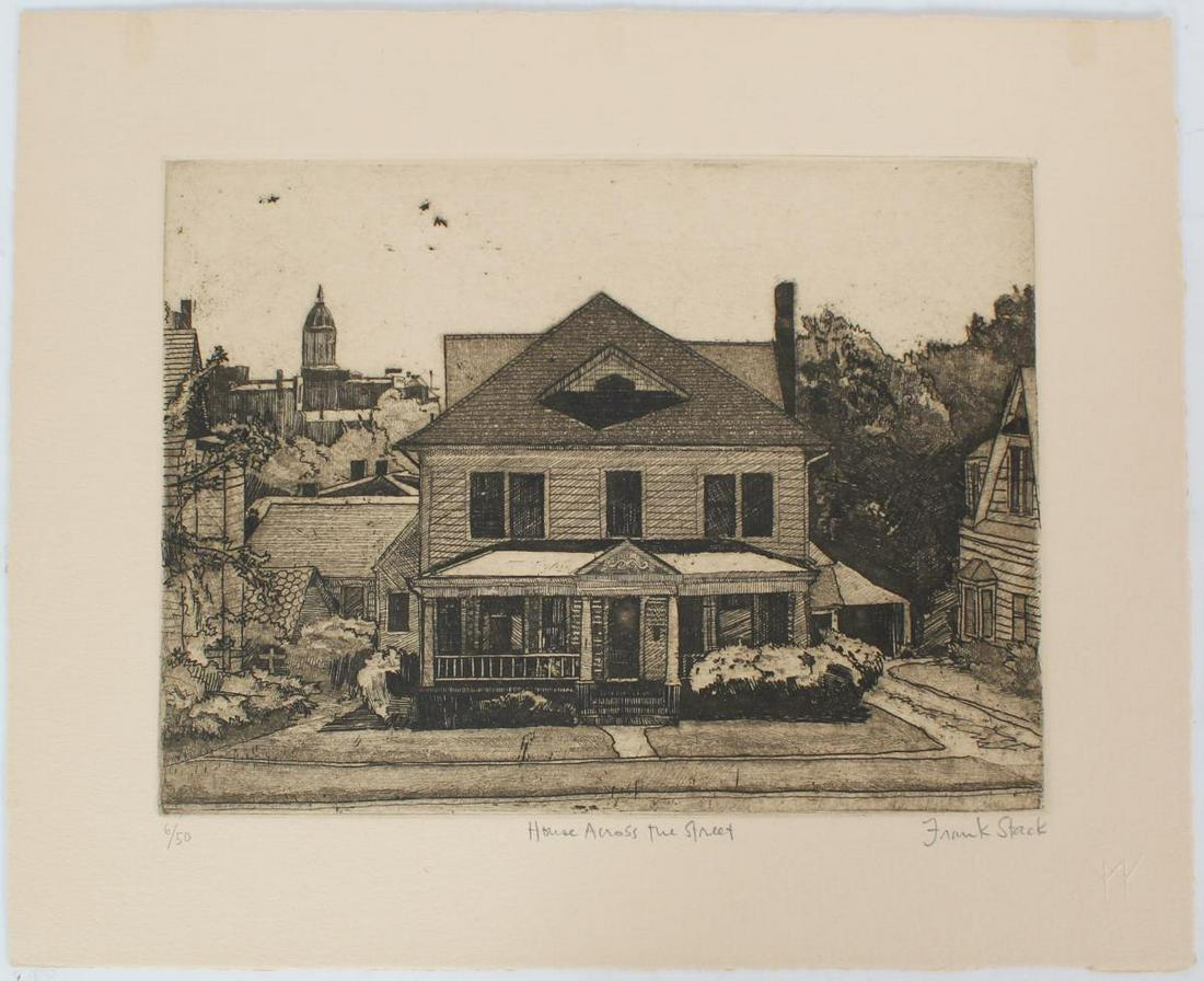 Frank Stack (b 1937) American, Aquatint/Etching (1 of 8)