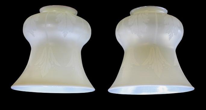Pair of Steuben Calcite Lamp Shades (1 of 6)