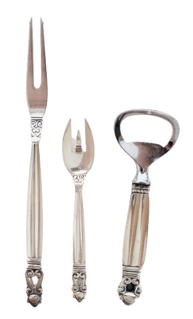 (3) Georg Jensen Denmark Sterling Utensils (1 of 7)