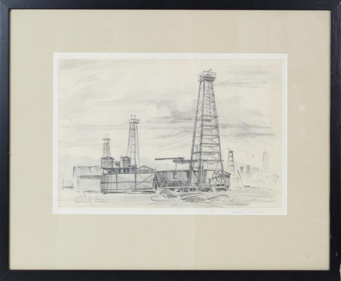 Los Angeles Oil - La Brea - 1930 (1 of 7)