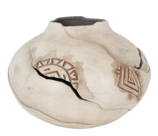Native American Ceramic Vase, Signed (1 of 6)