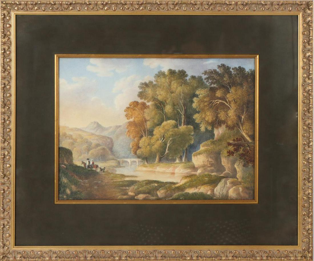 Mid 19th C British Watercolor (1 of 3)