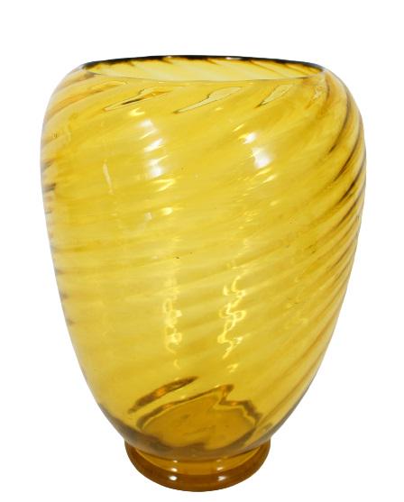 Steuben Bristol Yellow Glass Vase (1 of 6)