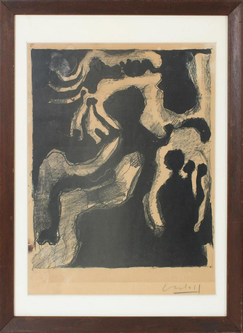 Frank Lobdell (American 1921-2013) Lithograph (1 of 4)