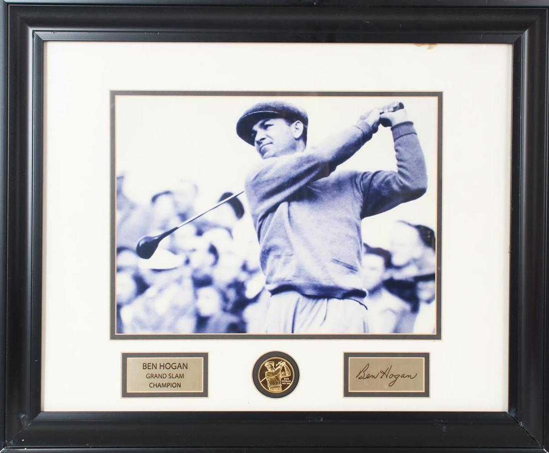 Ben Hogan Grand Slam Champion Collage Signed (1 of 6)