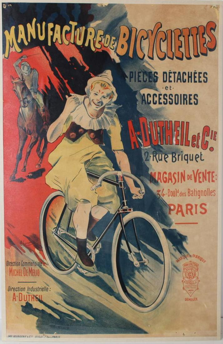Vintage French Poster/Lithograph L Corrois (1 of 5)