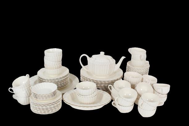 Chelsea Wicker Spode England Porcelain Set (1 of 9)