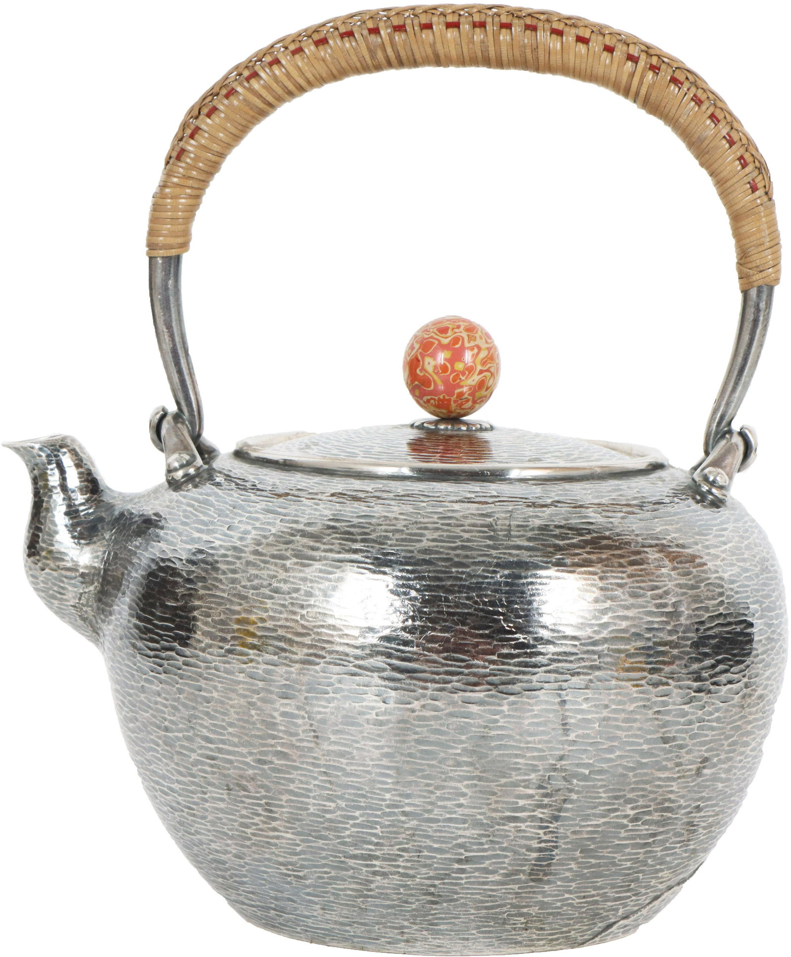 Japanese Silver Tea Pot (1 of 11)