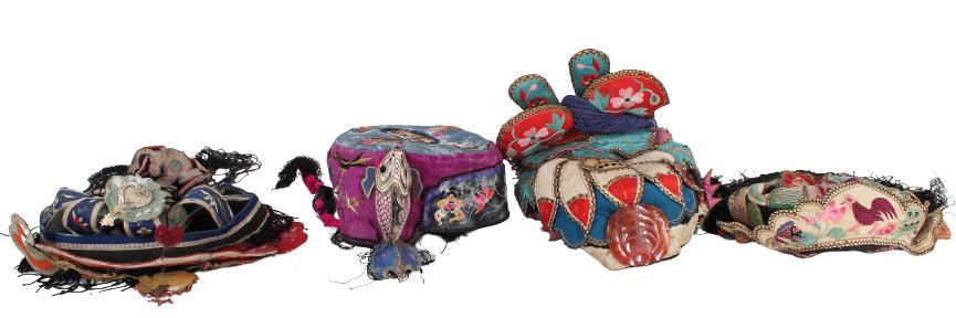 Four Chinese Various Hats (1 of 10)