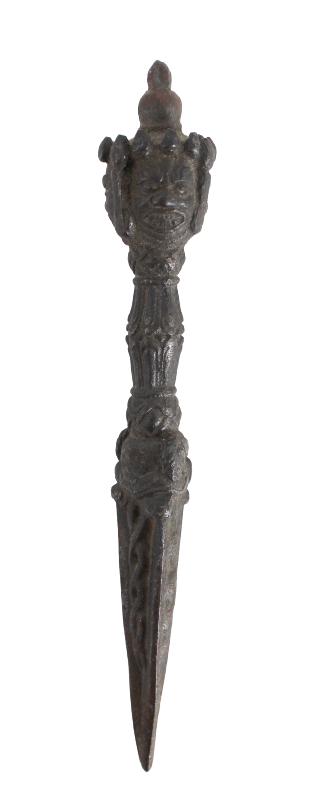 Tibetan Bronze Phurba (1 of 7)