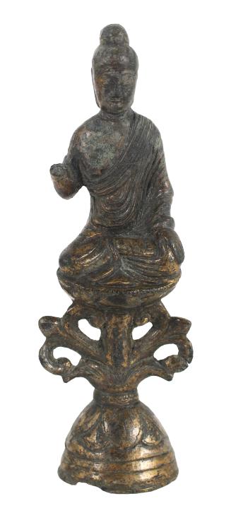 Tang Dynasty Chinese Bronze Buddha (1 of 7)